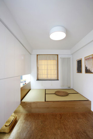 简单三居室日式风格榻榻米效果图