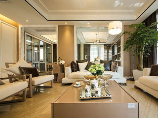 高端现代风格客厅沙发效果图